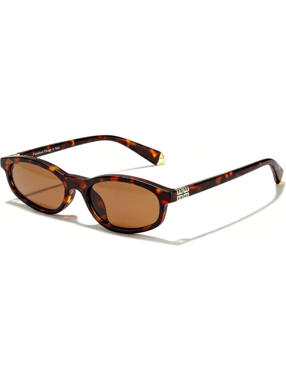 Chic Retro Oval Sunglasses for Women | 90s Style Slim Polarized Sunnies